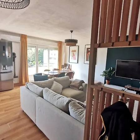 Apartman T2 55 M2 Clim & Terrasse - 4 Pers Anglet